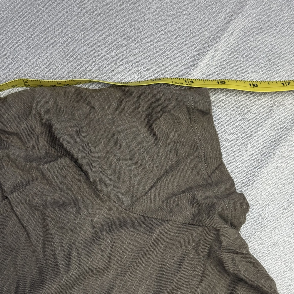 Maurices Olive Cold Shoulder Top Womens Large Cami Strap - Picture 7 of 7